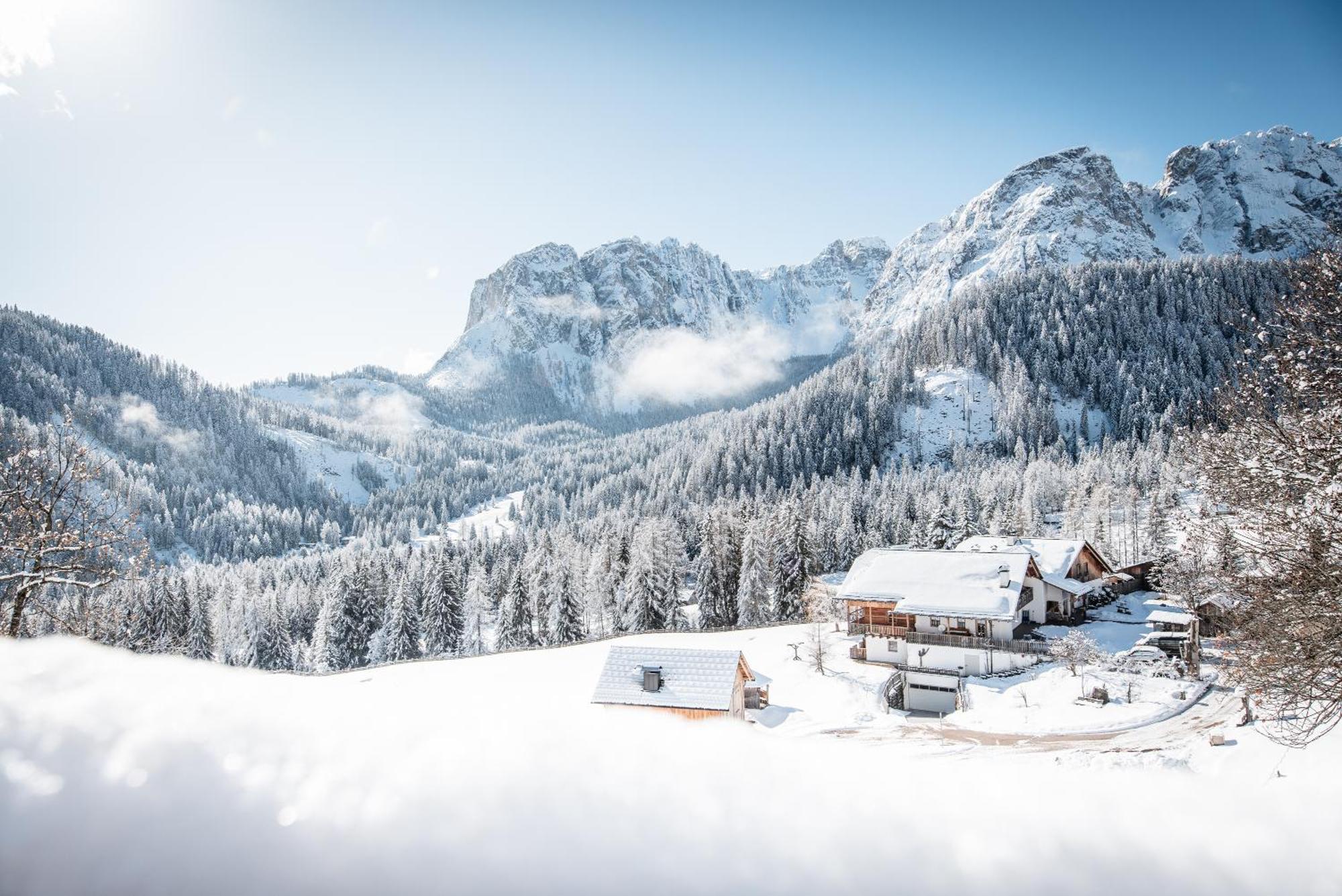 Hotel Pension Odles San Martino in Badia Exterior foto